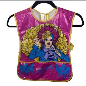 Vintage 1987 Barbie/Rockers Arts N’ Crafts Smock - RARE